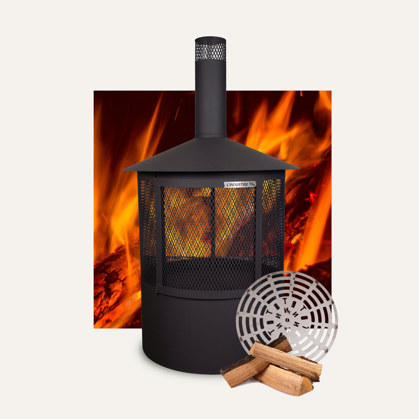 Foyer extérieur Série F - 29 pouces