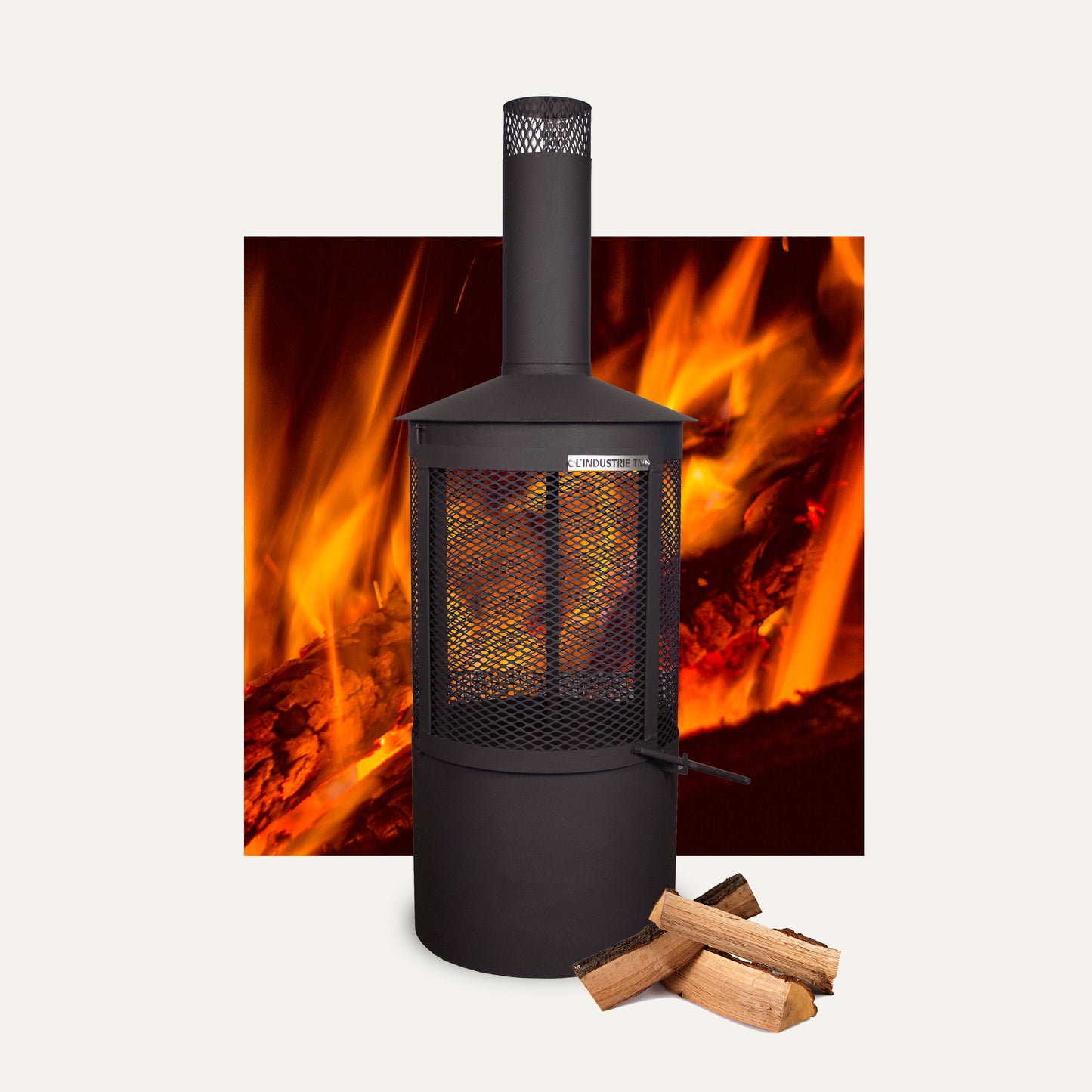 Foyer extérieur Série F - 20 pouces