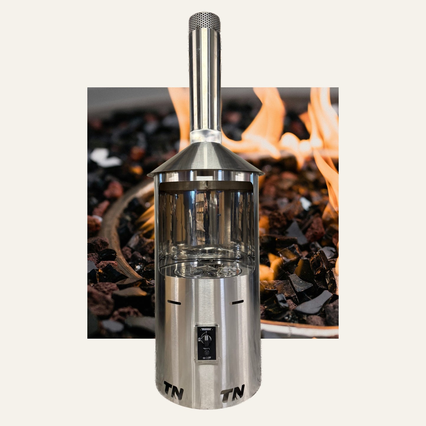 Foyer propane 24 po – fermé